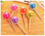 Black Ink FLUFFY PUFFY HEAD pens- More Colors!
