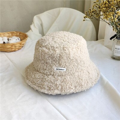 Teddy Plush Bucket Hat