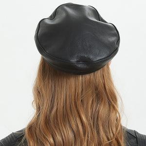 The Soft Leather Military Cap - ON SALE NOW!