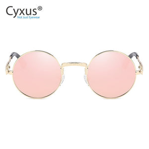 CYXUS Round Vintage Sunglasses