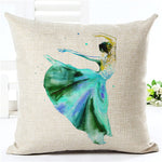 DANCING GIRL Cushion Cover