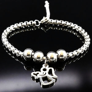 ANGEL Stainless Steel Bracelet- Various Choices!