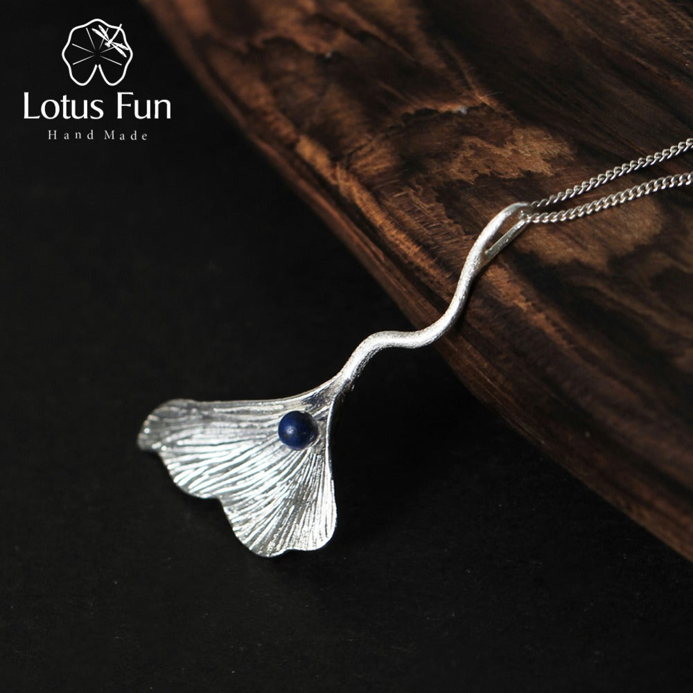 Lotus Fun 925 Sterling Silver Handmade Pendant