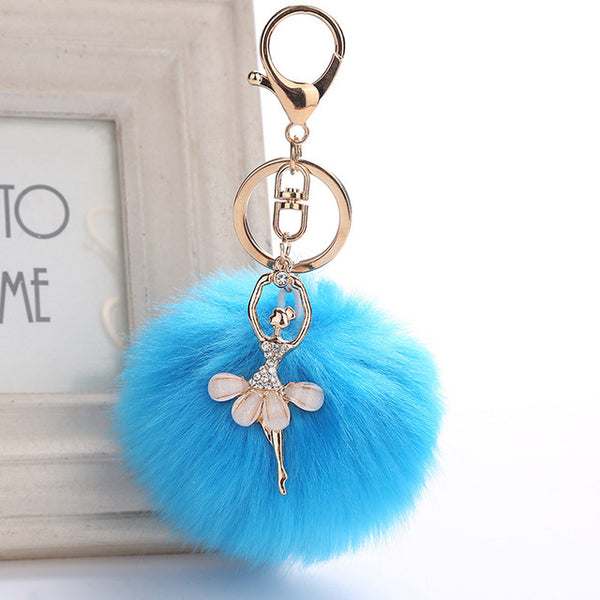 PomPom DANCERS' Keychain or Backpack Pendant - More Colors! – Cool