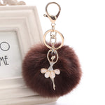 PomPom DANCERS' Keychain or Backpack Pendant - More Colors!