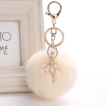 PomPom DANCERS' Keychain or Backpack Pendant - More Colors!