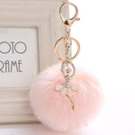 PomPom DANCERS' Keychain or Backpack Pendant - More Colors!