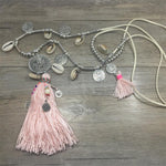 DOUBLE LAYER Boho Necklace - More Color Choices!
