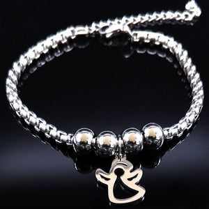 ANGEL Stainless Steel Bracelet- Various Choices!
