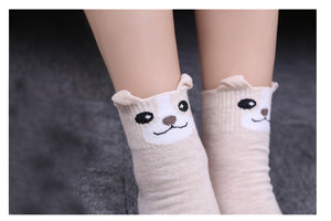 5 Pair Package ANIMAL LOVER'S Socks