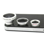 3-Piece CAMERA LENS Attachment Set For iPhone or Android