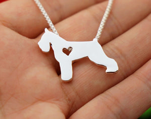 Schnauzer Dog Necklace